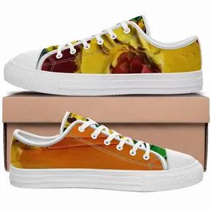 Men The Pleasure Of Flowers G Retro Canvas Shoes