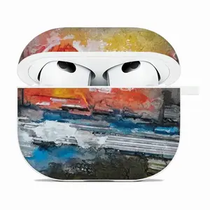 Sunset Airpods 3 Case (Hard Shell, White)