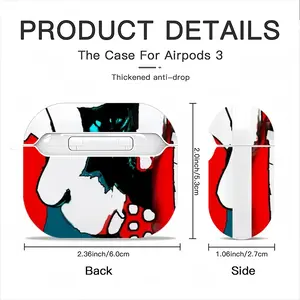 Nude Airpods 3 Case (Hard Shell, White)