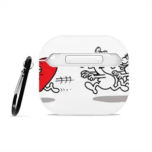 Chasing Love Airpods 3 Case (Hard Shell, White)