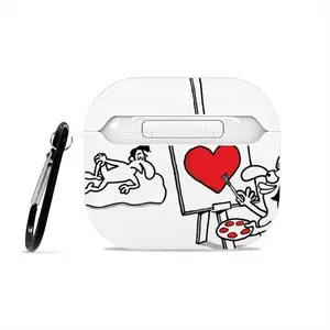 Art Lover Airpods 3 Case (Hard Shell, White)