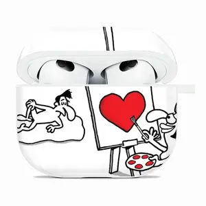 Art Lover Airpods 3 Case (Hard Shell, White)