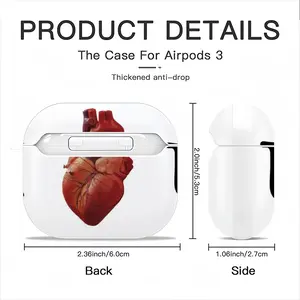 I Love You Airpods 3 Case (Hard Shell, White)