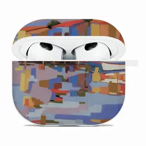 A Small Fishing Harbor In Southern France Airpods 3 Case (Hard Shell, White)