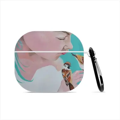 Girl With Sparrows -Diptych Airpods 3 Case (Hard Shell, White)