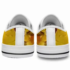 Men The Pleasure Of Flowers G Retro Canvas Shoes