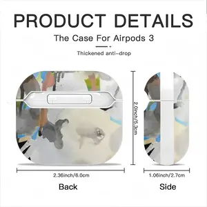 Basic Instinct Airpods 3 Case (Hard Shell, White)