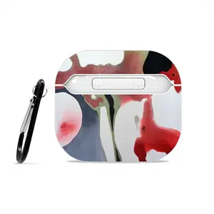 Hibiscus Airpods 3 Case (Hard Shell, White)