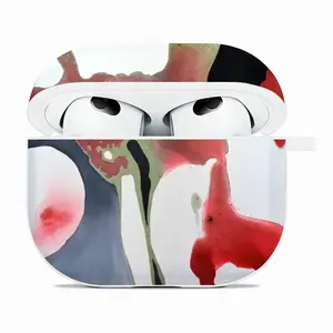 Hibiscus Airpods 3 Case (Hard Shell, White)