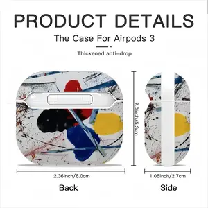 Primary Plus One Airpods 3 Case (Hard Shell, White)