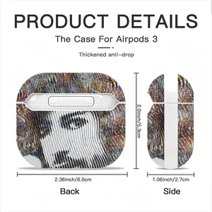 Prince Airpods 3 Case (Hard Shell, White)