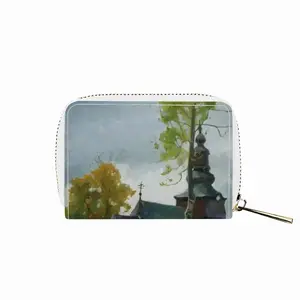 The Ancient Church In The Carpathians Card Bag