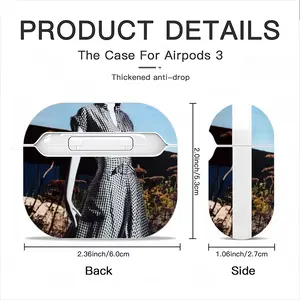 On Alert Airpods 3 Case (Hard Shell, White)