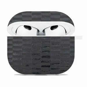 Black Airpods 3 Case (Hard Shell, White)