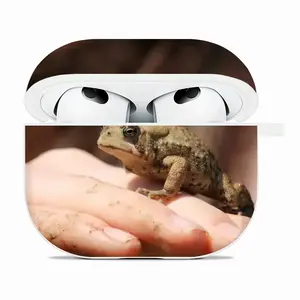 Ontario Hand Frog Airpods 3 Case (Hard Shell, White)