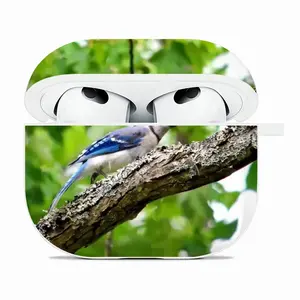 Blue Jay Show Off Airpods 3 Case (Hard Shell, White)