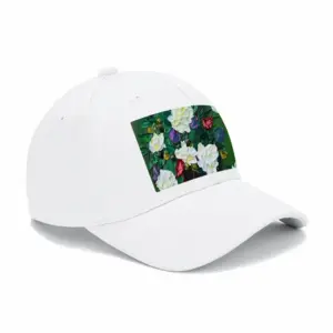 The Pleasure Of Flowers D Baseball Cap (White)