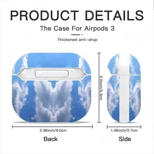 Light Hearted Airpods 3 Case (Hard Shell, White)