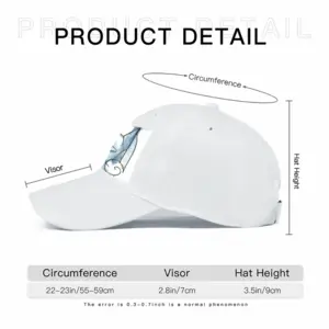 Fragen Questions Baseball Cap (White)