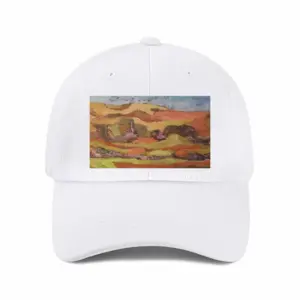 Mountain Range Baseball Cap (White)