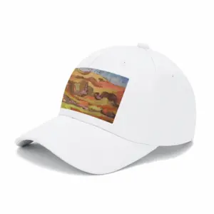 Mountain Range Baseball Cap (White)