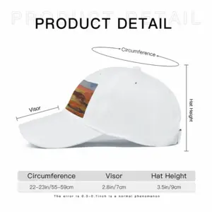 Mountain Range Baseball Cap (White)