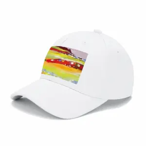 Living Near The Sea Baseball Cap (White)