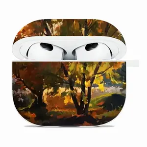 Autumn Sunset Airpods 3 Case (Hard Shell, White)