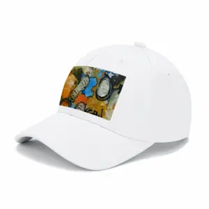 I Walk On The Moon Baseball Cap (White)