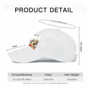 Office Injury Baseball Cap (White)