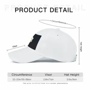 Light In Dark Baseball Cap (White)