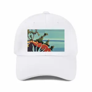 On The French Riviera Near Frejus Baseball Cap (White)