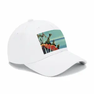 On The French Riviera Near Frejus Baseball Cap (White)