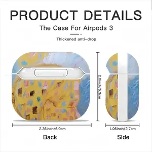 Yelow Airpods 3 Case (Hard Shell, White)