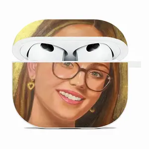 Lady Mia Airpods 3 Case (Hard Shell, White)