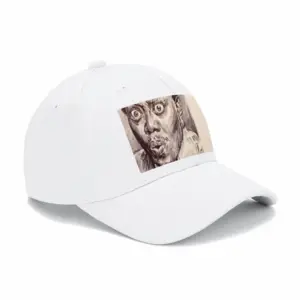 Bernie Mac Portrait Baseball Cap (White)