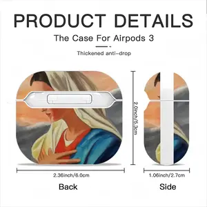 Ave Maria Airpods 3 Case (Hard Shell, White)