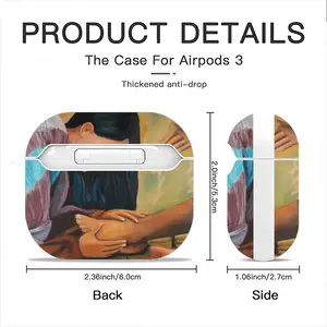 Love &Grace Airpods 3 Case (Hard Shell, White)