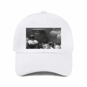 Still Life With Ceramics Baseball Cap (White)