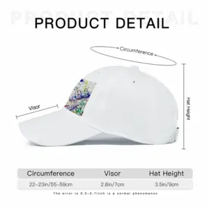 Flight Paths Baseball Cap (White)