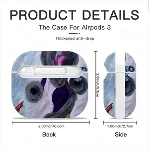 Donna Florina Airpods 3 Case (Hard Shell, White)