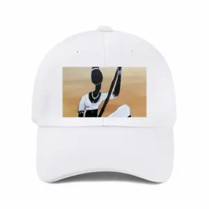 Rhythm Of The Strings Baseball Cap (White)