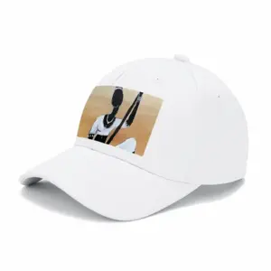 Rhythm Of The Strings Baseball Cap (White)