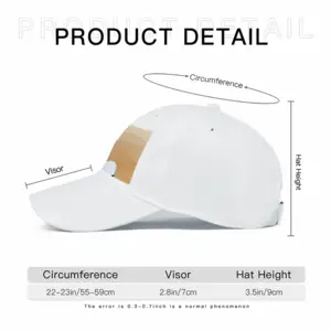 Rhythm Of The Strings Baseball Cap (White)