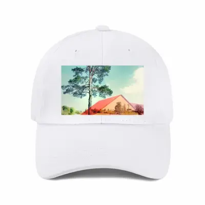 Pine Baseball Cap (White)