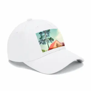 Pine Baseball Cap (White)