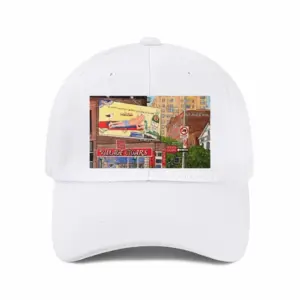 Village Cigars Greenwich Village Baseball Cap (White)