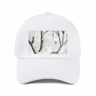 Trees Baseball Cap (White)