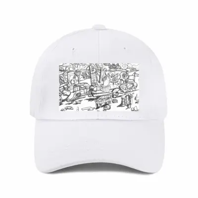 Battleground Baseball Cap (White)