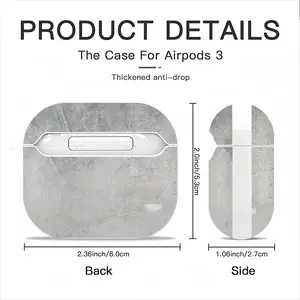 Solitude Airpods 3 Case (Hard Shell, White)